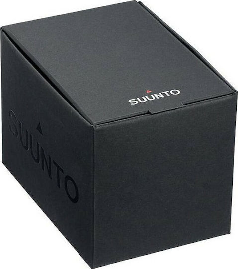 Suunto 9 Baro Stainless Steel 50mm Waterproof Smartwatch with Heart Rate Monitor (White)