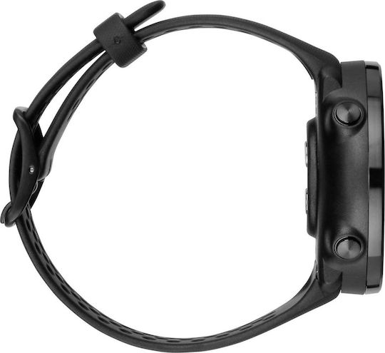 Polar Vantage M M/L Stainless Steel 46mm Αδιάβροχο Smartwatch με Παλμογράφο (Μαύρο)