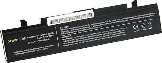 Green Cell Συμβατή Μπαταρία για Samsung R519/R522/R530/R540/R580 με 6600mAh