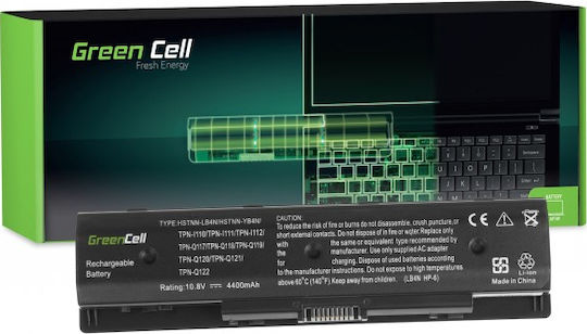 Green Cell Συμβατή Μπαταρία για HP Pavilion / Envy 14/15/17 με 4400mAh