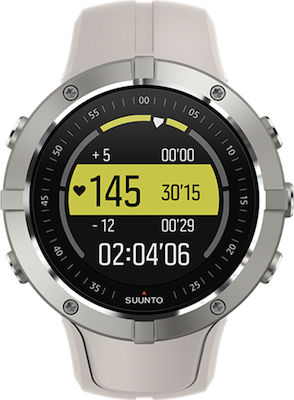 Suunto Spartan Trainer Wrist HR 46mm Smartwatch with Heart Rate Monitor (Sandstone)