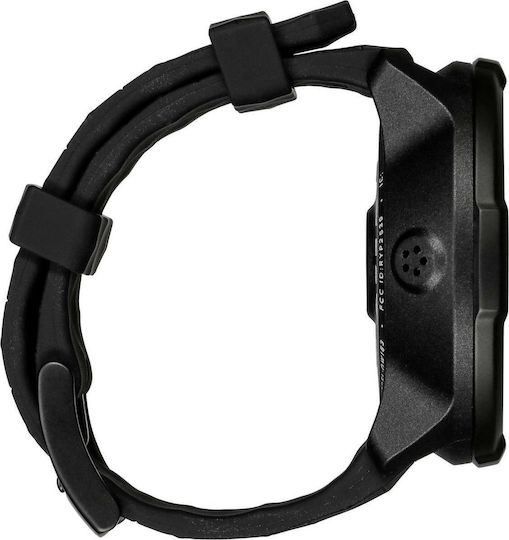 Suunto 9 Baro Stainless Steel 50mm Waterproof Smartwatch with Heart Rate Monitor (Titanium Black)