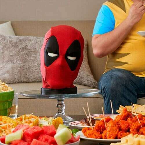 Hasbro Marvel Deadpool Deadpool's Head English Interactive Electronic Replica Length 20cm Scale 1:1