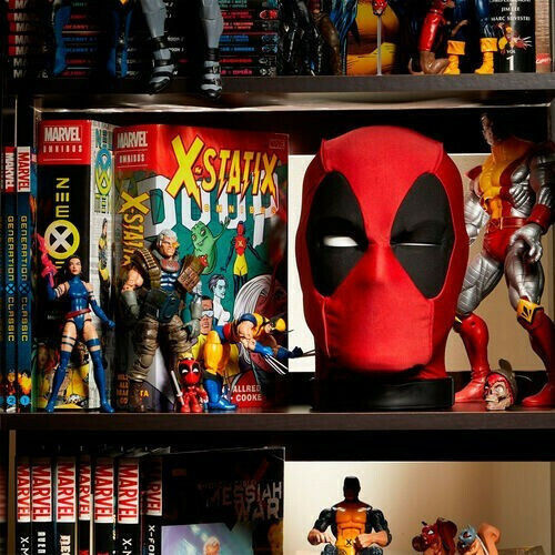 Hasbro Marvel Deadpool Deadpool's Head English Interactive Electronic Replica Length 20cm Scale 1:1