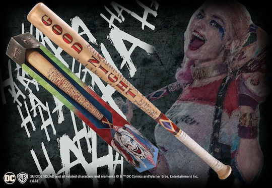 The Noble Collection DC Comics Harley Quinn Goodnight Bat Weapon Replica Length 81cm Scale 1:1