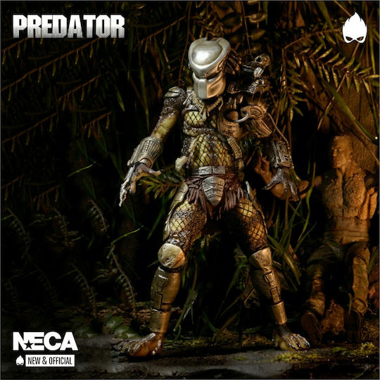 Neca Predator Jungle Hunter Фигура за Действие Височина 18 см в Мащаб 1:10