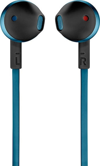 JBL T205BT Earbud / In-ear Bluetooth Handsfree Earphones Blue
