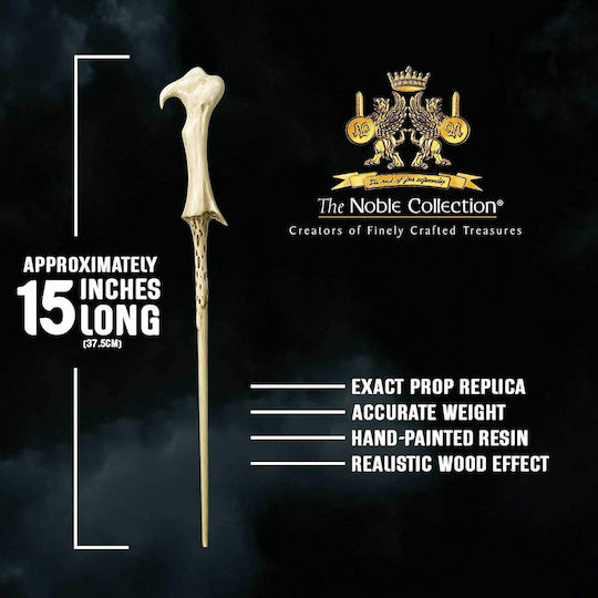 The Noble Collection Harry Potter Lord Voldemort Lord Voldemort's Wand Figure Height 45cm Scale 1:1