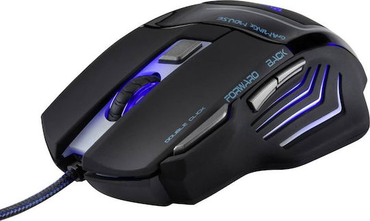 Aula Ghost Shark Expert Gaming Mouse Laser Gaming Ποντίκι Μαύρο