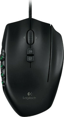 Logitech G600 Laser Gaming Ποντίκι 8200 DPI Μαύρο