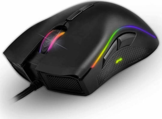 NOD TA-50 RGB Gaming Ποντίκι 7200 DPI Μαύρο