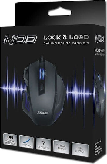 NOD G-MSE-2S Gaming Ποντίκι Μαύρο