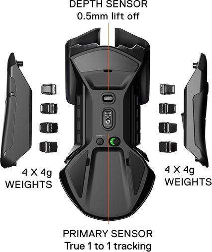 SteelSeries Rival 650 RGB Gaming Mouse Negru