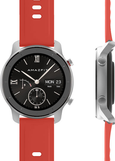 Amazfit GTR Aluminiu 42mm Rezistent la apă Smartwatch (Coral Red)