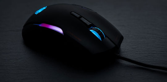 Zeroground Kennyo 2.0 RGB Gaming Ποντίκι 7200 DPI Μαύρο