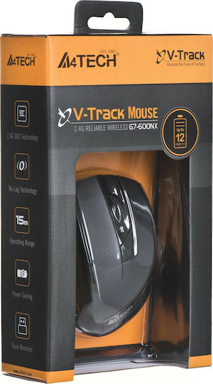 A4Tech G7-600NX Ασύρματο Gaming Ποντίκι Μαύρο