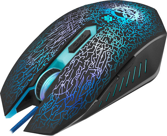 Defender Shock GM-110L RGB Gaming Ποντίκι 3200 DPI Μαύρο