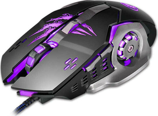 iMice Apedra A8 Gaming Gaming Maus 3200 DPI Schwarz