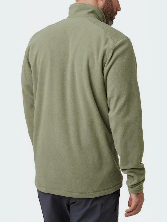 Helly Hansen Daybreaker Fleece Men's Fleece Cardigan with Zipper Khaki