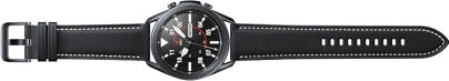 Samsung Galaxy Watch3 Stainless Steel 45mm Waterproof with Heart Rate Monitor (Mystic Black)