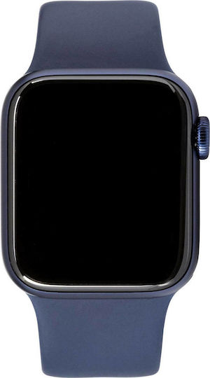 Apple Watch Series 6 Aluminium 44mm Waterproof with Heart Rate Monitor (Blue)