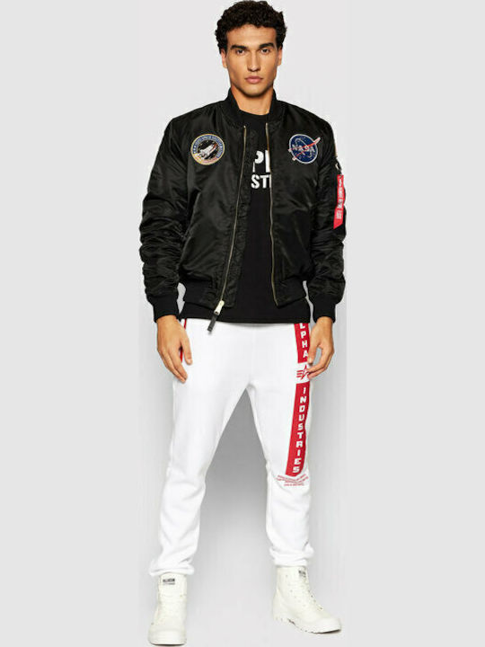 Ma-1 Vf Nasa Winter Jacket Bomber Black