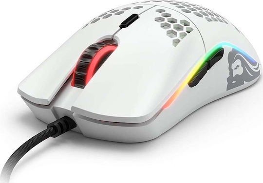 Glorious PC Gaming Race Model O Minus RGB Gaming Mouse 12000 DPI Matte White