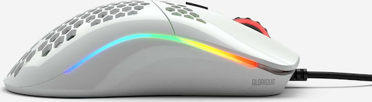 Glorious PC Gaming Race Model O Minus RGB Gaming Mouse 12000 DPI White