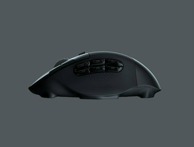 Logitech G604 Lightspeed Безжична Геймърска Мишка 16000 DPI Черен