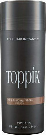 Toppik Влакна Попълване на Разреждане на Косата с кератин Hair Building Fibers Giant Auburn 55гр