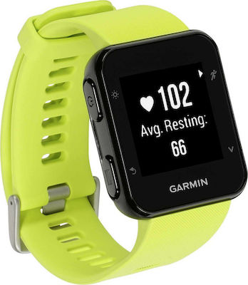 Garmin Forerunner 35 41mm Smartwatch mit Pulsmesser (Limelight)