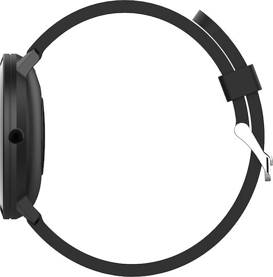 Forever ForeVive SB-320 43mm Smartwatch με Παλμογράφο (Μαύρο)