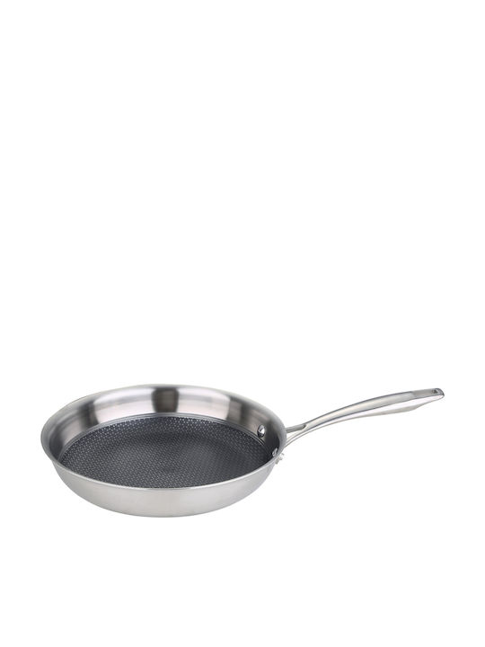 MasterPro Hi-Tech3 Pan made of Stainless Steel with Non-Stick Coating 28cm