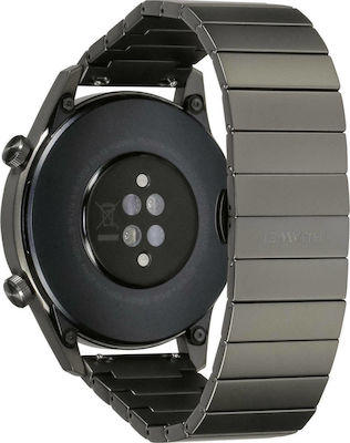 Huawei Watch GT 2 Elite 46mm mit Pulsmesser (Titanium Gray)