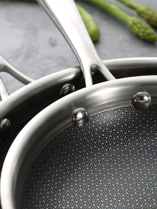 MasterPro Hi-Tech3 Pan made of Stainless Steel with Non-Stick Coating 24cm