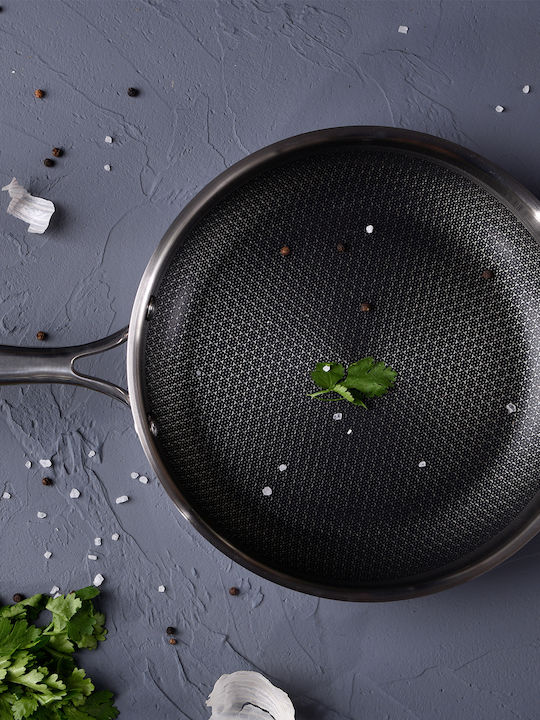 MasterPro Hi-Tech3 Pan made of Stainless Steel with Non-Stick Coating 24cm
