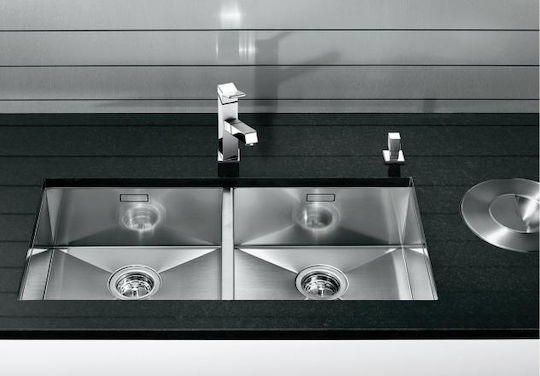 Blanco Zerox 400/400-U Υποκαθήμενος Σατινέ 86.5x44cm Ασημί Blanco Zerox 400/400-U Υποκαθήμενος Σατινέ 86.5x44cm Ασημί