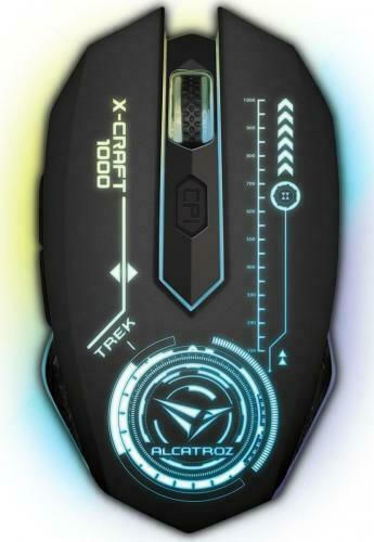 Alcatroz X-Craft AIR Trek 1000 Wireless Gaming Mouse 3200 DPI Black