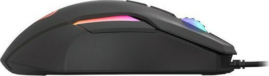Genesis Xenon 220 G2 RGB Геймърска Мишка 6400 DPI Черен