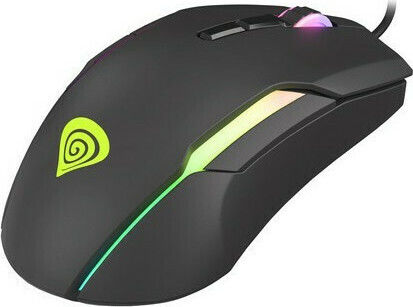 Genesis Xenon 220 G2 RGB Геймърска Мишка 6400 DPI Черен