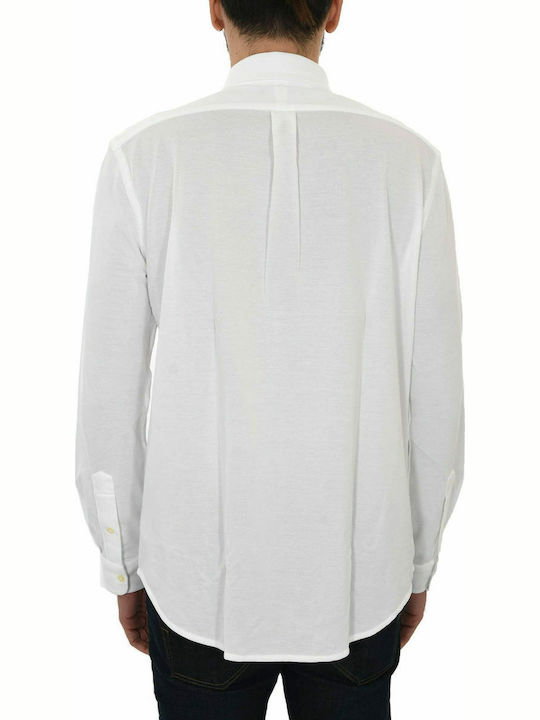 Ralph Lauren Men's Shirt Long Sleeve Cotton White