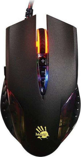 A4Tech Q50 RGB Gaming Ποντίκι 3200 DPI Μαύρο