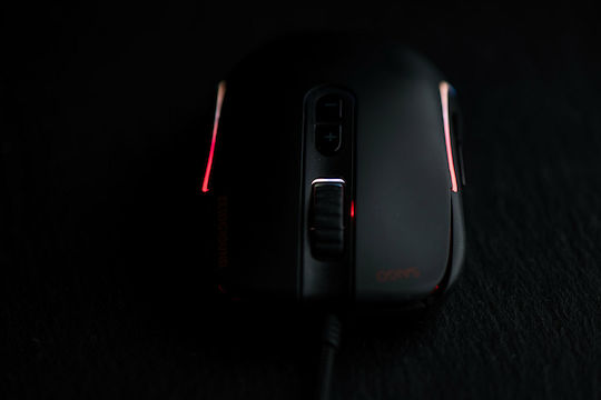 Zeroground Saigo 2.0 RGB Gaming Gaming Maus 7200 DPI Schwarz