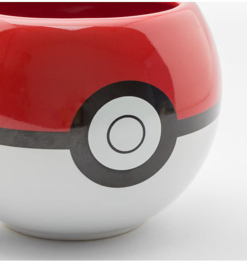 GB eye Pokemon - 3D Pokeball Mug Ceramic Red 300ml