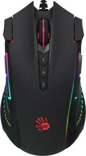 A4Tech Bloody J90s RGB Gaming Ποντίκι 8000 DPI Black