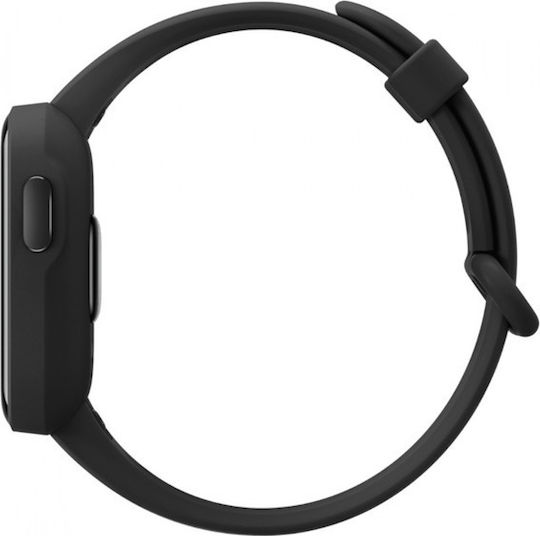 Xiaomi Mi Watch Lite 41mm Αδιάβροχο με Παλμογράφο (Black)