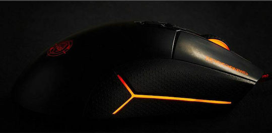 Zeroground MS-4000G Daito RGB Gaming Ποντίκι 10000 DPI Μαύρο