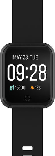 Forever ForeVigo SW-300 42mm Smartwatch (Negru)