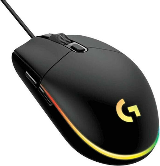 Logitech G102 Lightsync RGB Gaming Ποντίκι 8000 DPI Μαύρο