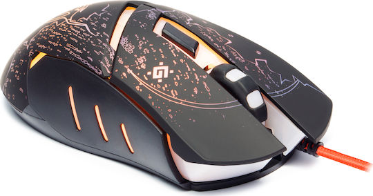 Defender Alfa GM-703L RGB Геймърска Мишка 3200 DPI Черен